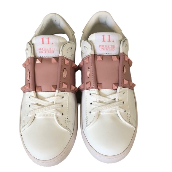Valentino Rockstud Untitled “11” sneaker Like New, Eur 37 - Picture 3 of 12